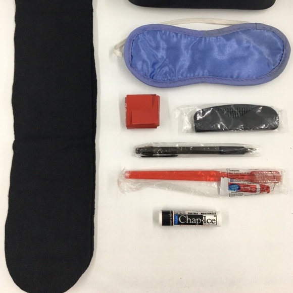 NWA KLM Airlines World Business Class Amenities Kit Toiletry Bag Shaving - Picture 6 of 6